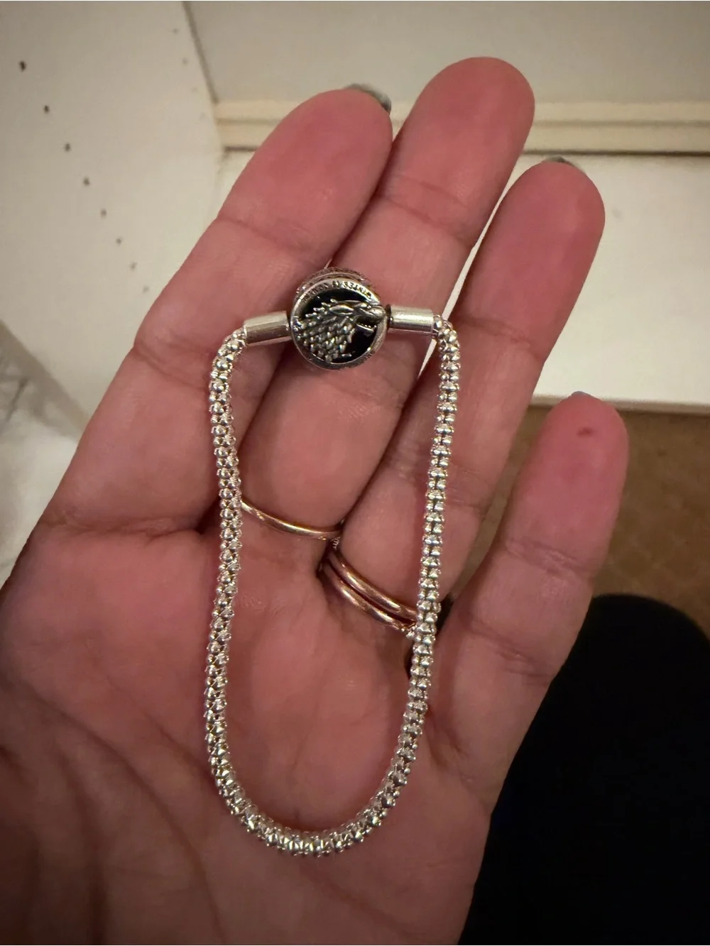 Pandora x Game of Thrones House Sigil Stark Targaryen Bracelet